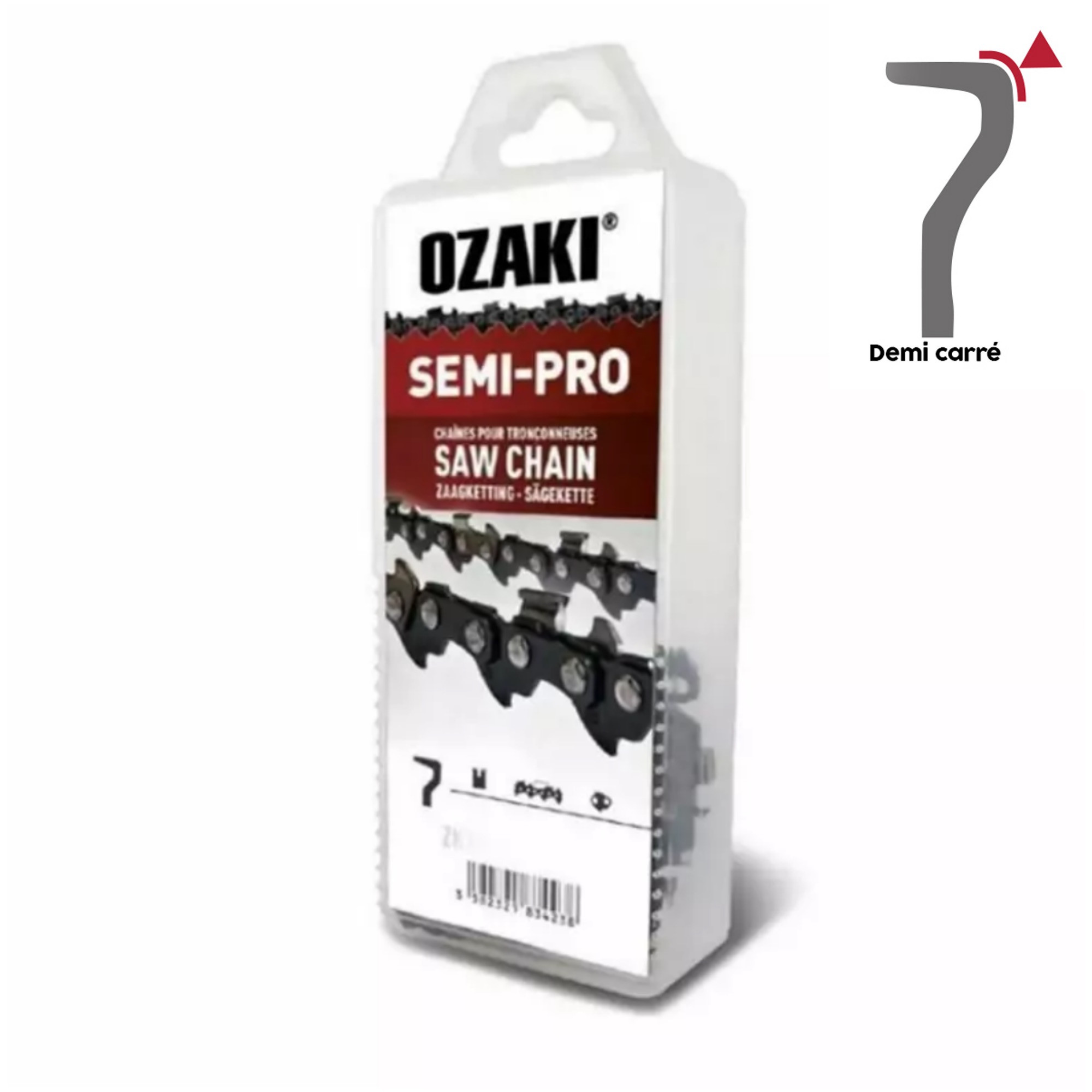 3/8 semi-carrée low pro 0,50 / 1,3mm chaîne OZAKI