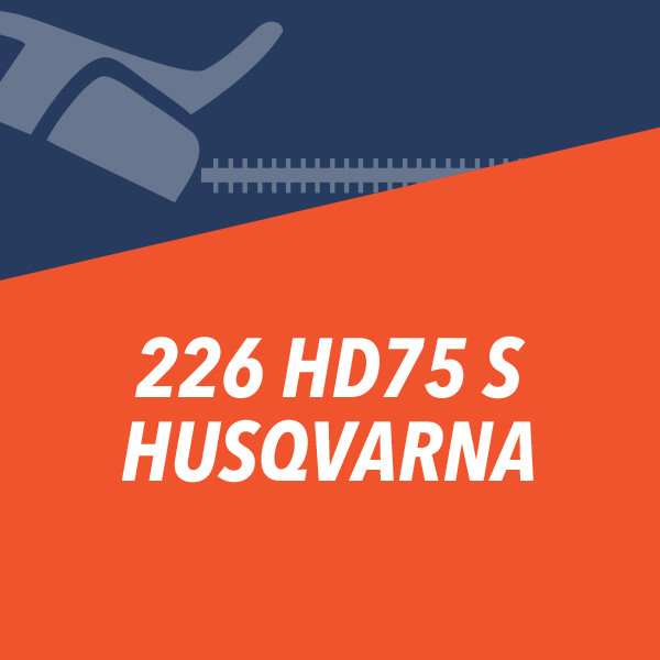226 HD75 S Husqvarna